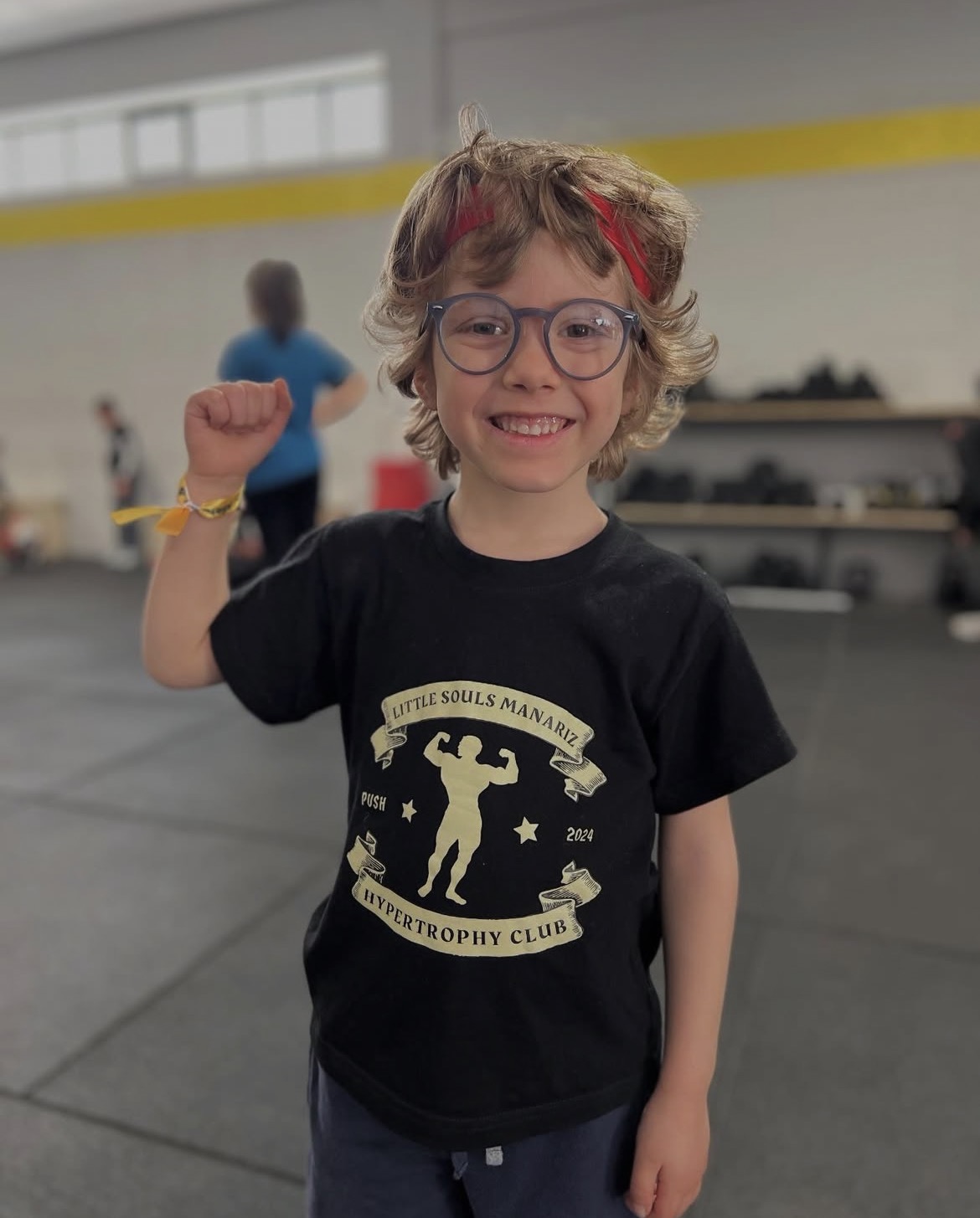 Criança participante no Big & Little Thunders